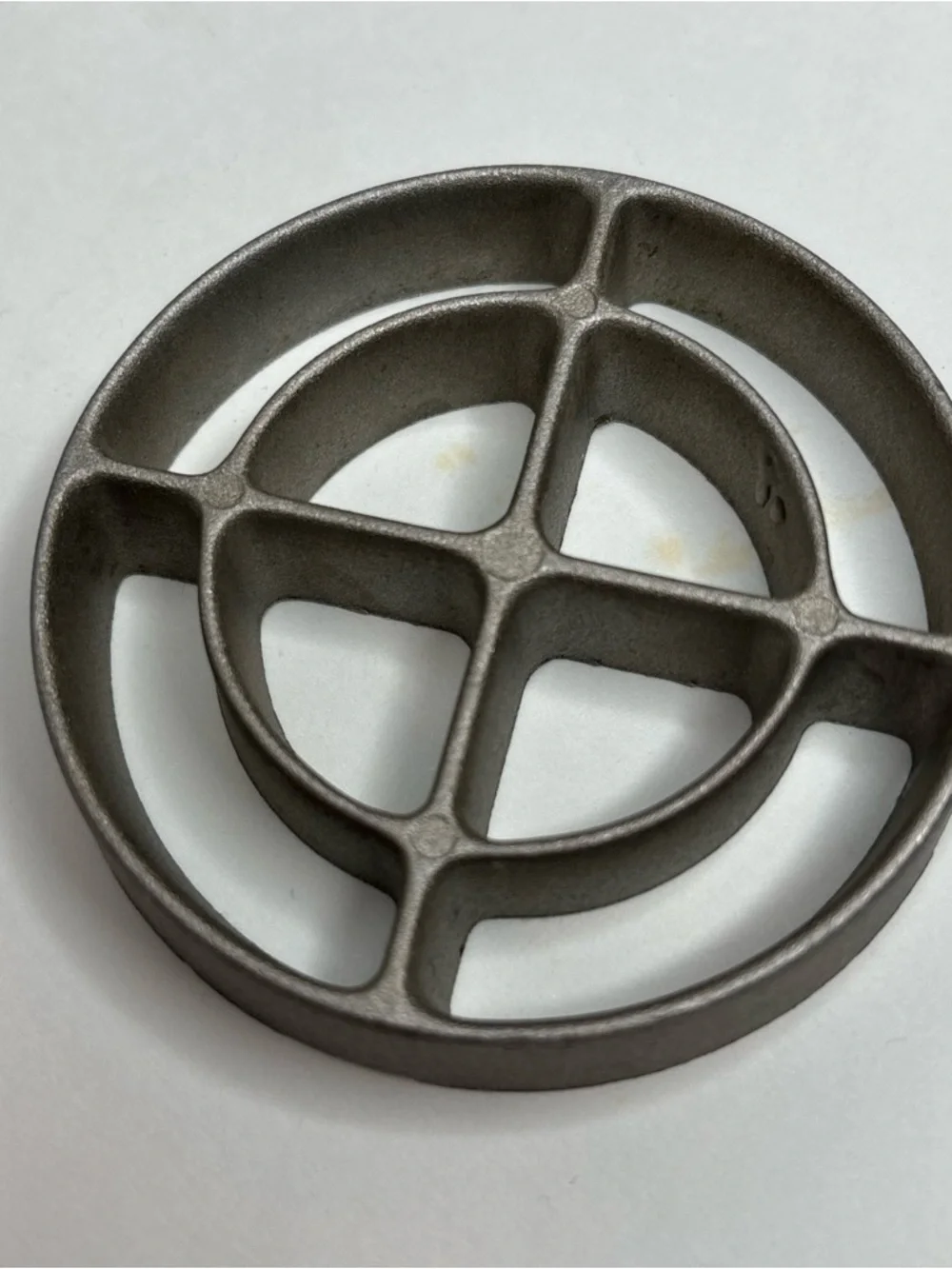 Vintage Nordic Ware Double Rosette & Timbale Iron - Aluminum Baking Molds